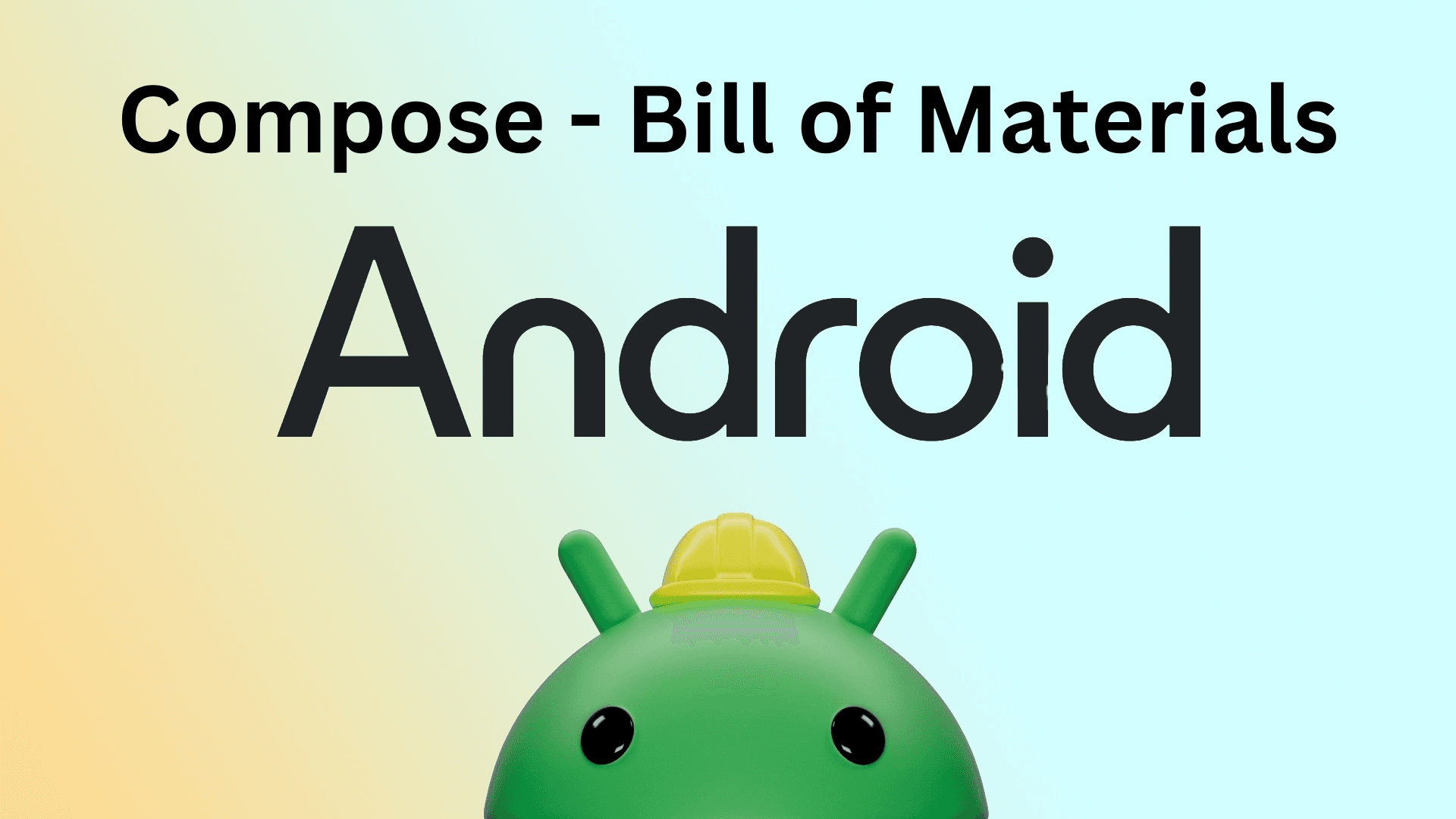 Compose - Bill of Materials(BOM)